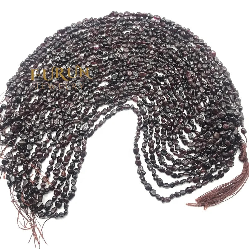 Natural garnet Gemstone Beads Nuggets Free Size Chips  Beads for DIY Jewelry Making Beads