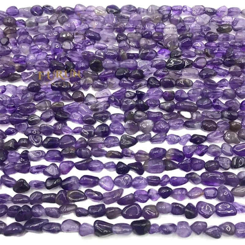 Natural amethyst Gemstone Beads Nuggets Free Size Chips  Beads for DIY Jewelry Making Beads