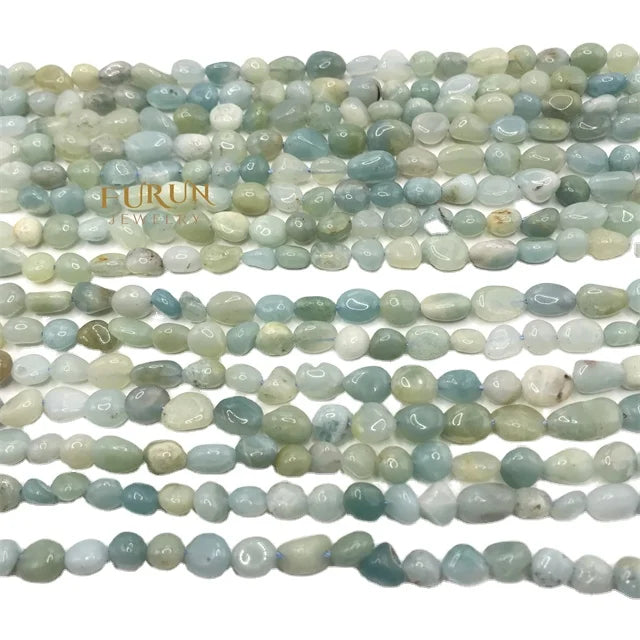 Natural Amazonite Gemstone Beads Nuggets Free Size Chips  Beads for DIY Jewelry Making Beads